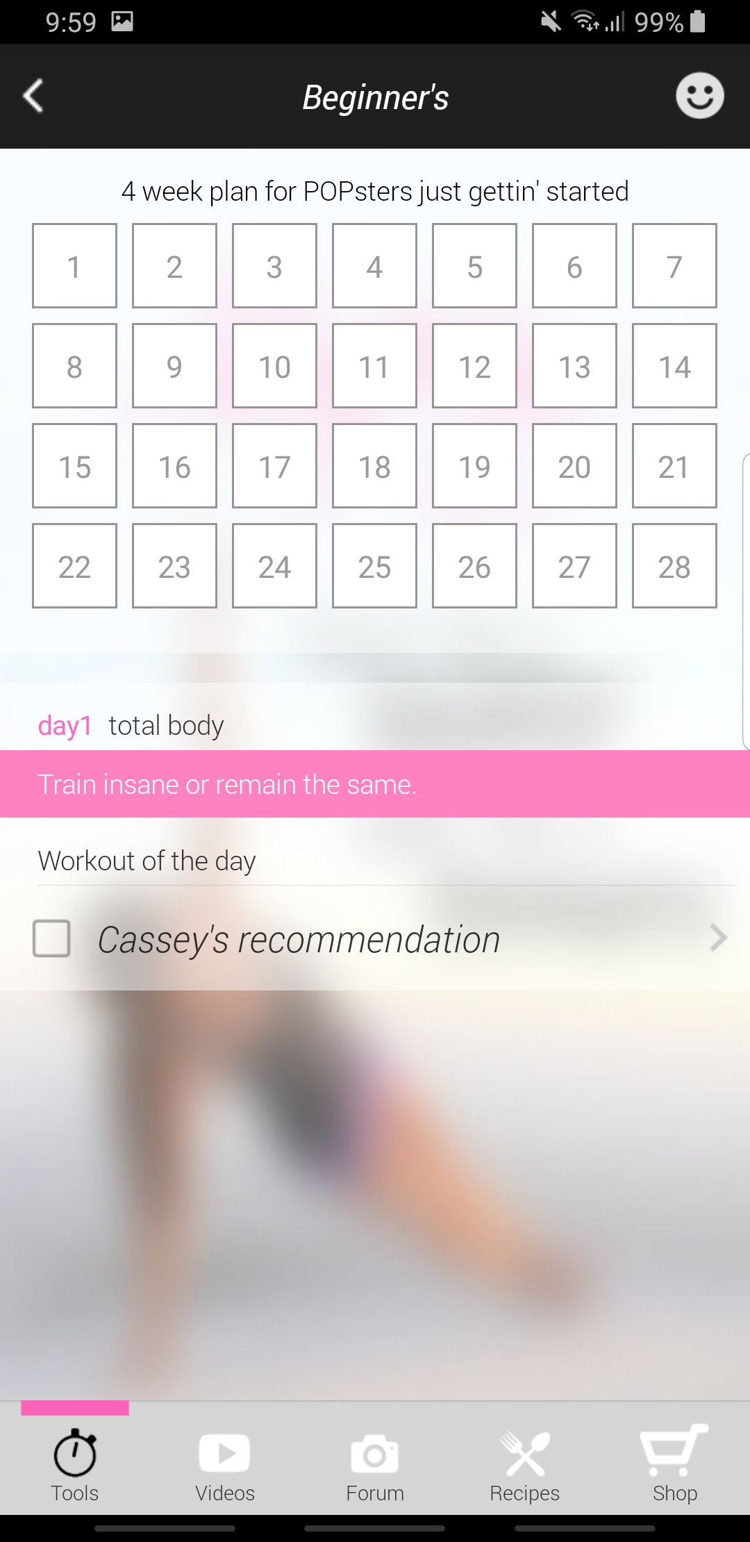 Blogilates Fitness App